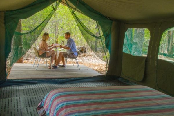 Wharncliffe Mill: Safari tent internal close